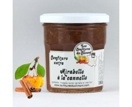 CONFITURE MIRABELLE A LA CANNELLE CONFITURES DU CLIMONT